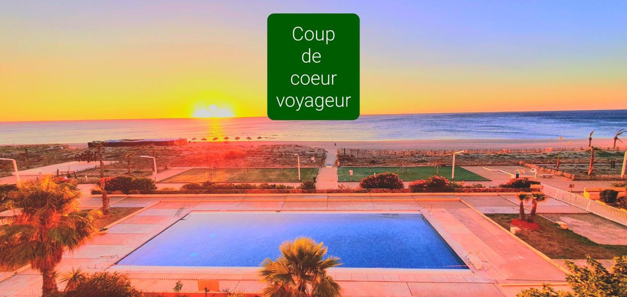 1Ere Ligne Mer Piscine Parking Gratuit Le Barcarès エクステリア 写真